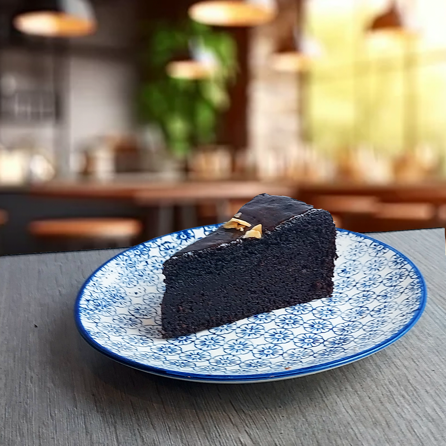 8" Chocolate and Almond Cake