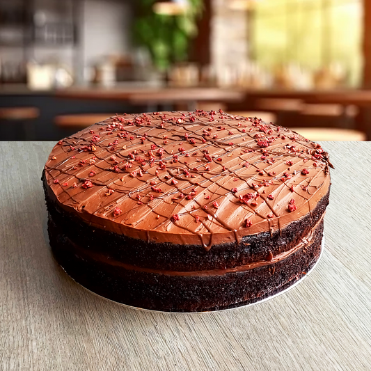 10" Raspberry and Chocolate Cake