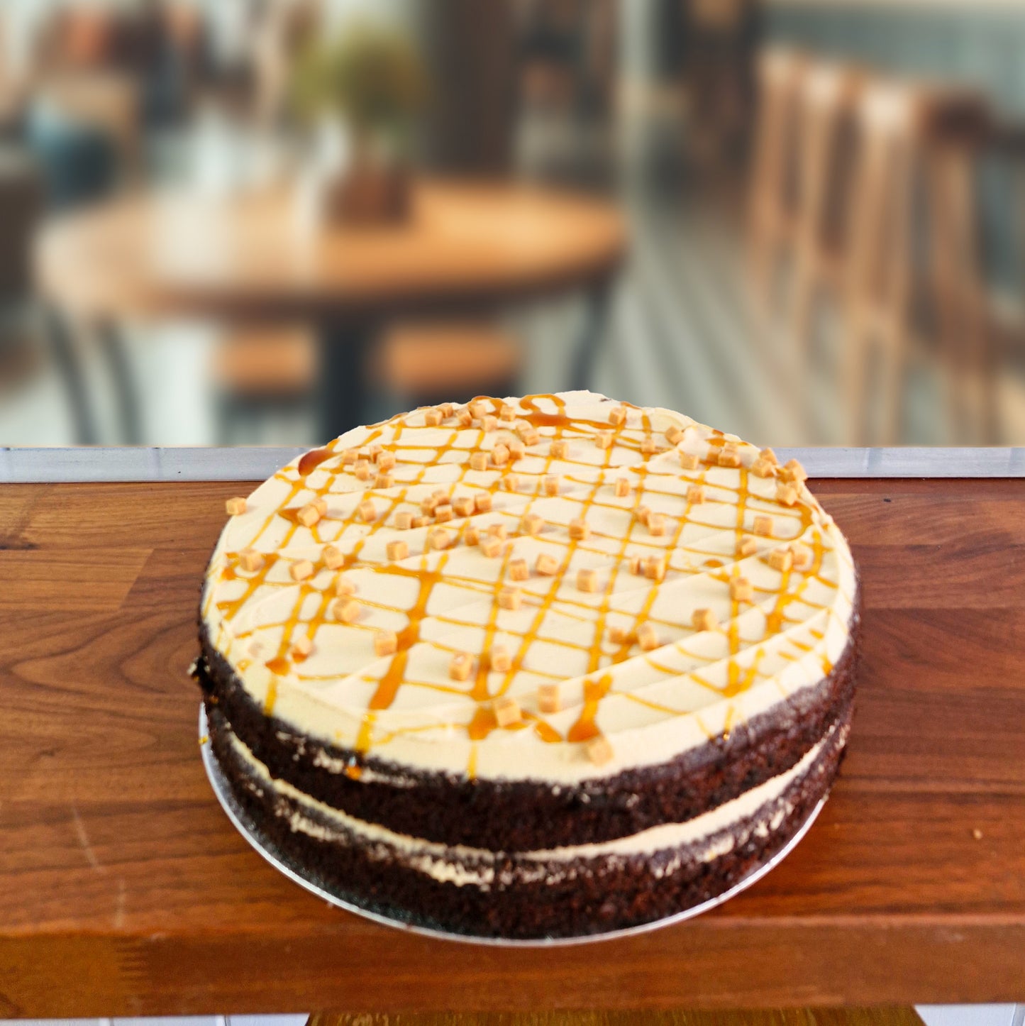 10" Salted Caramel Cake